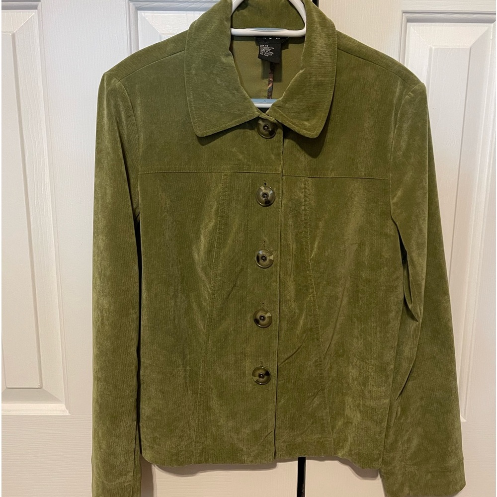 Olive green jacket
